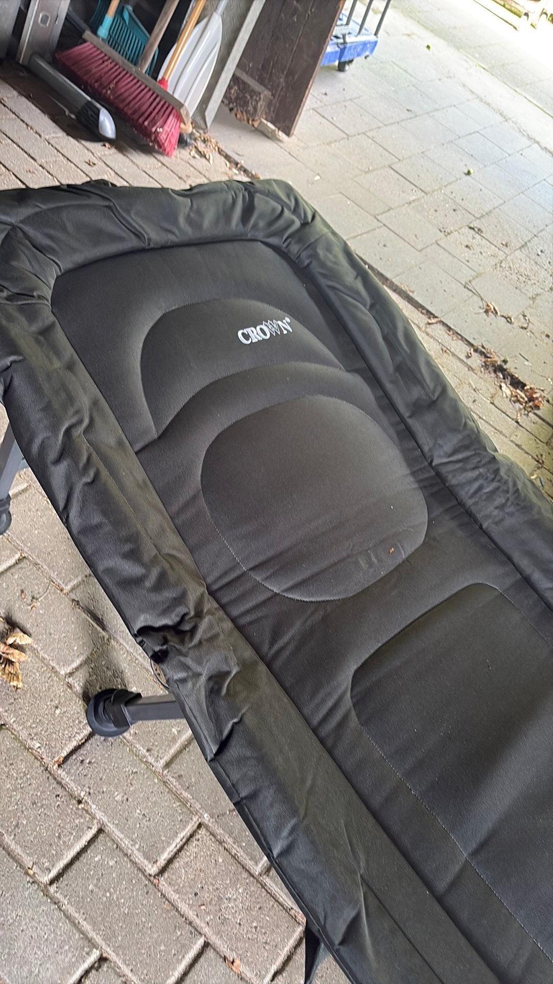 Crown vis/ karper bed, Ophalen, Zo goed als nieuw