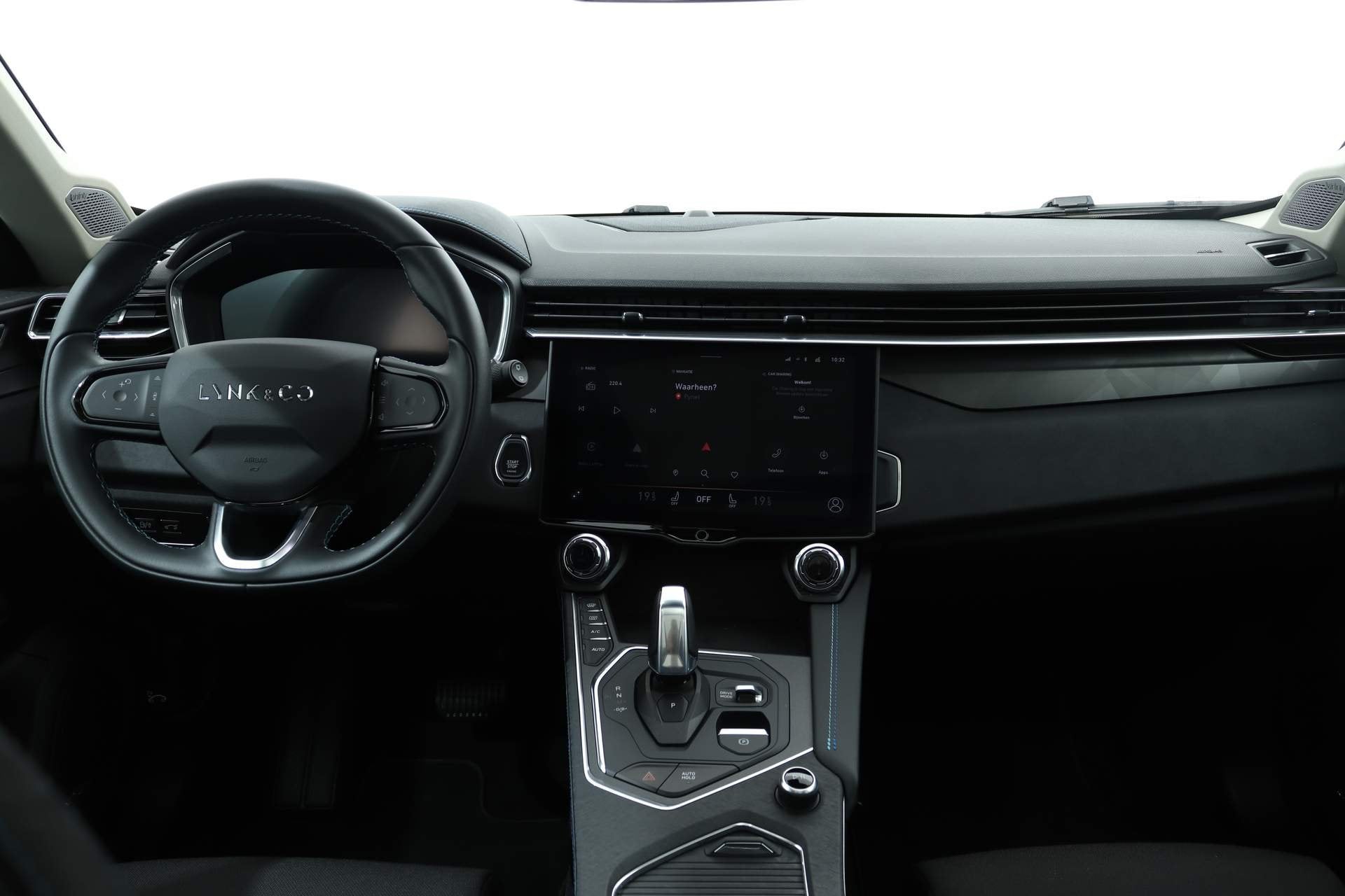 Lynk & Co 01 1.5 PLUG-IN HYBRID 261PK AUT7 | Panoramadak | A, Auto's, Stof, Blauw, 120 €/maand, Bedrijf