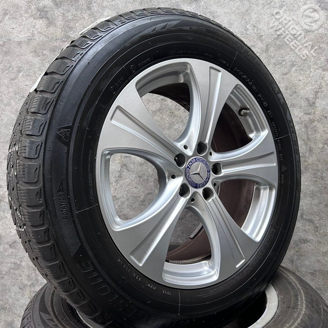 18 inch originele velgen + winterbanden Mercedes GLC - ML, Auto-onderdelen, 18 inch, Gebruikt, -, -