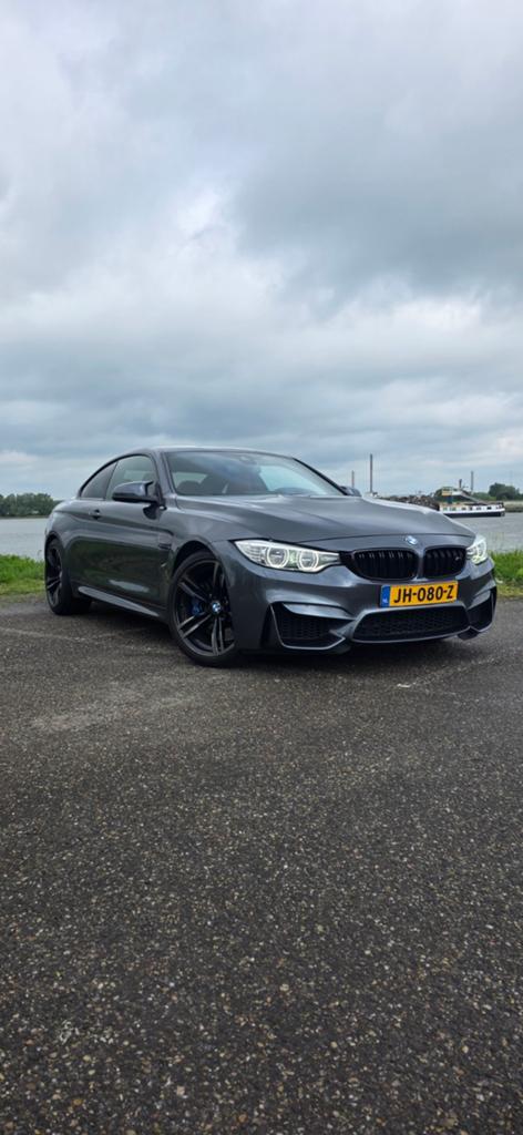 BMW 4-Serie 3.0 M4 Coupe AUT 2014 Grijs, Auto's, BMW, Automaat, 431 pk, 4-Serie, 4 stoelen