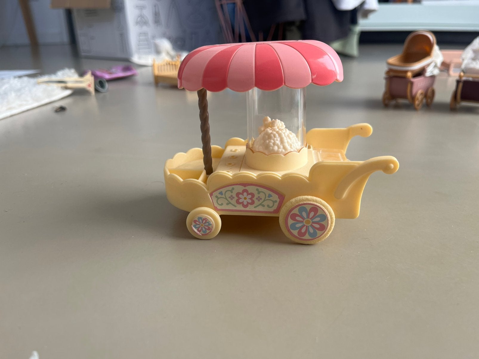 sylvanian familie popcorn kraam, Ophalen of Verzenden, Gebruikt