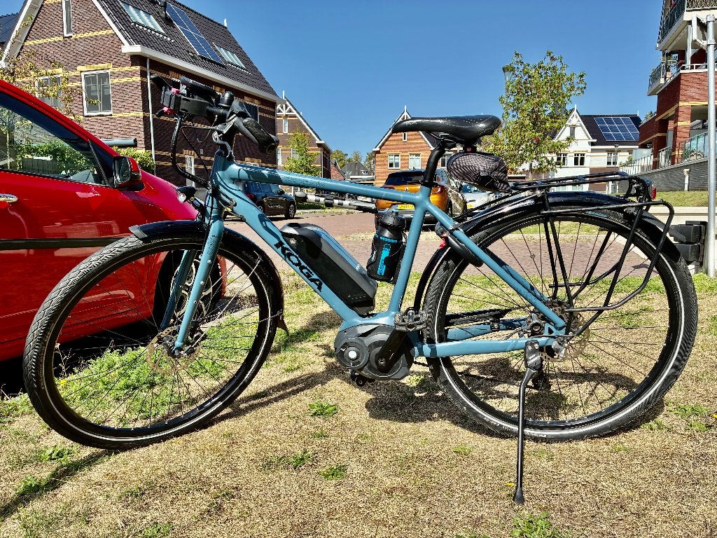 KOGA E-World Traveller|Heren|Prima Staat|Marineblauw|E 1.375, Gebruikt, 47 tot 51 cm, 50 km per accu of meer, Ophalen