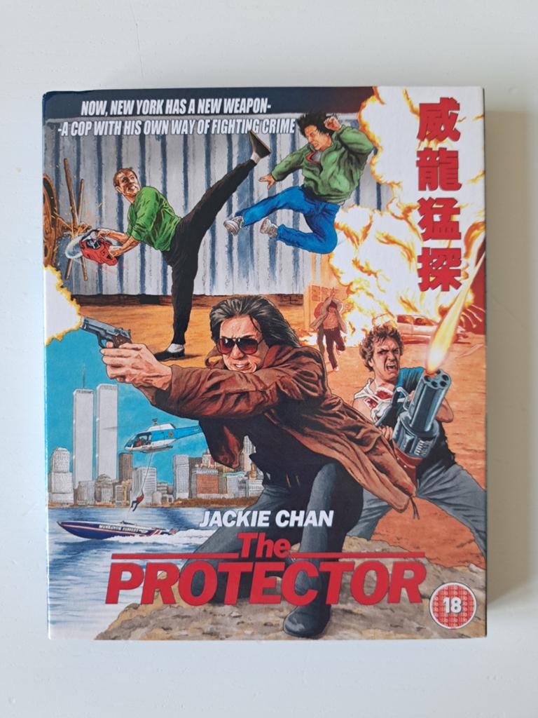 The Protector (Jackie Chan) [88 Films Limited Edition], Cd's en Dvd's, Blu-ray, Ophalen of Verzenden, Zo goed als nieuw, Actie