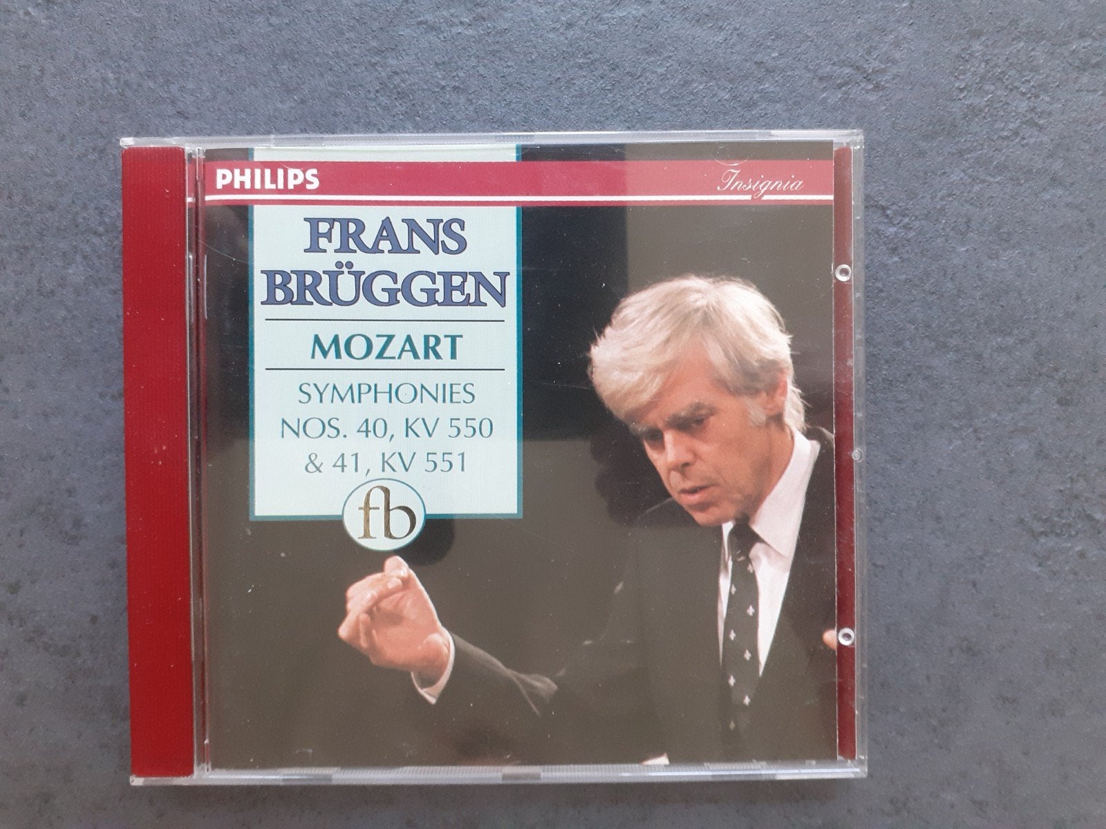 Mozart Symfonieën 40 & 41 met Frans Brüggen, Ophalen of Verzenden, Classicisme, Zo goed als nieuw, Orkest of Ballet