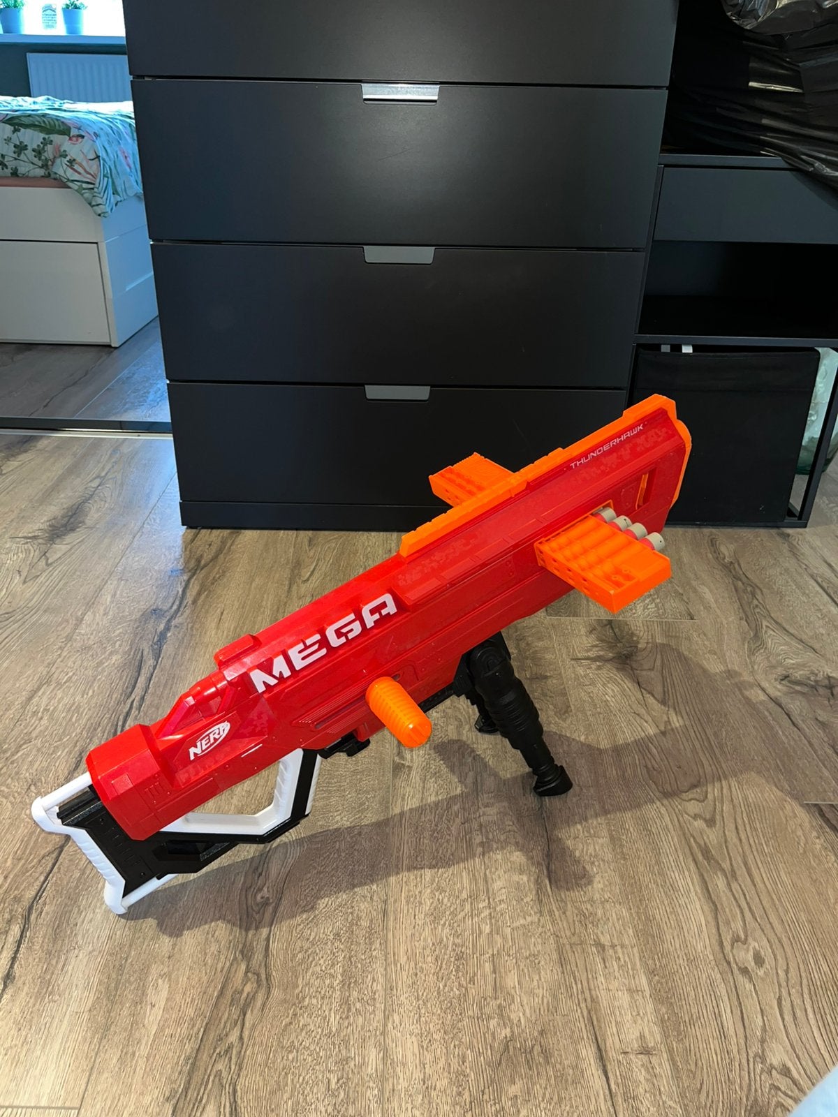 Nerf Mega Accustrike, Ophalen, Zo goed als nieuw