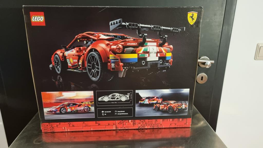 LEGO Technic Ferrari 488 GTE AF Corse #51 (42125), Ophalen of Verzenden, Nieuw, Overige merken