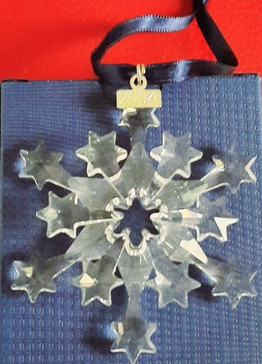 Swarovski kerstster 2004, Verzamelen, Ophalen of Verzenden, Zo goed als nieuw, Figuurtje