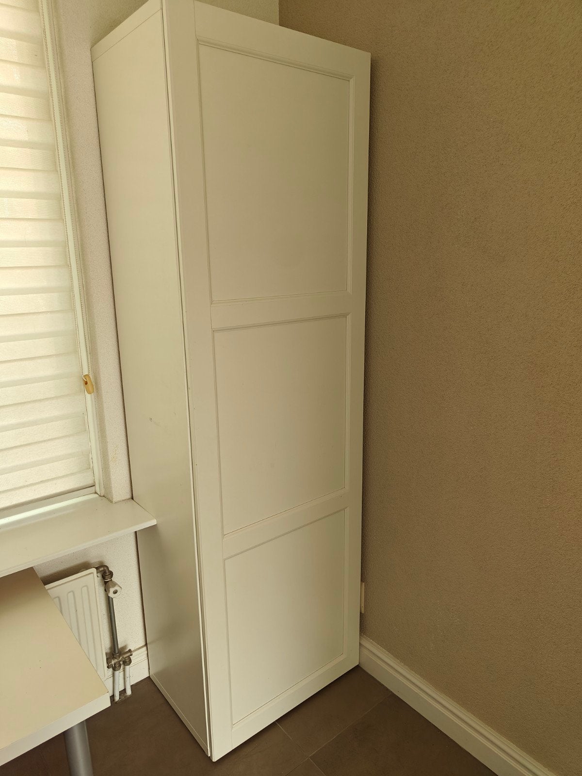 Witte kast met planken, 193x60x40cm, Ophalen, Gebruikt
