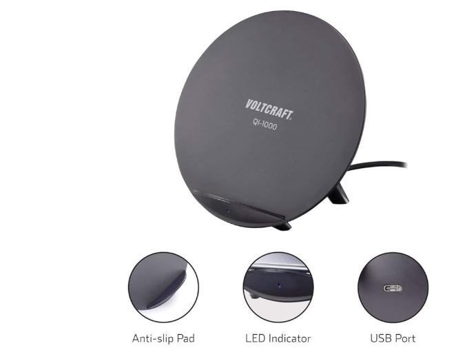 Voltcraft qi-1000 wireless charger (nieuw), Ophalen of Verzenden, Nieuw