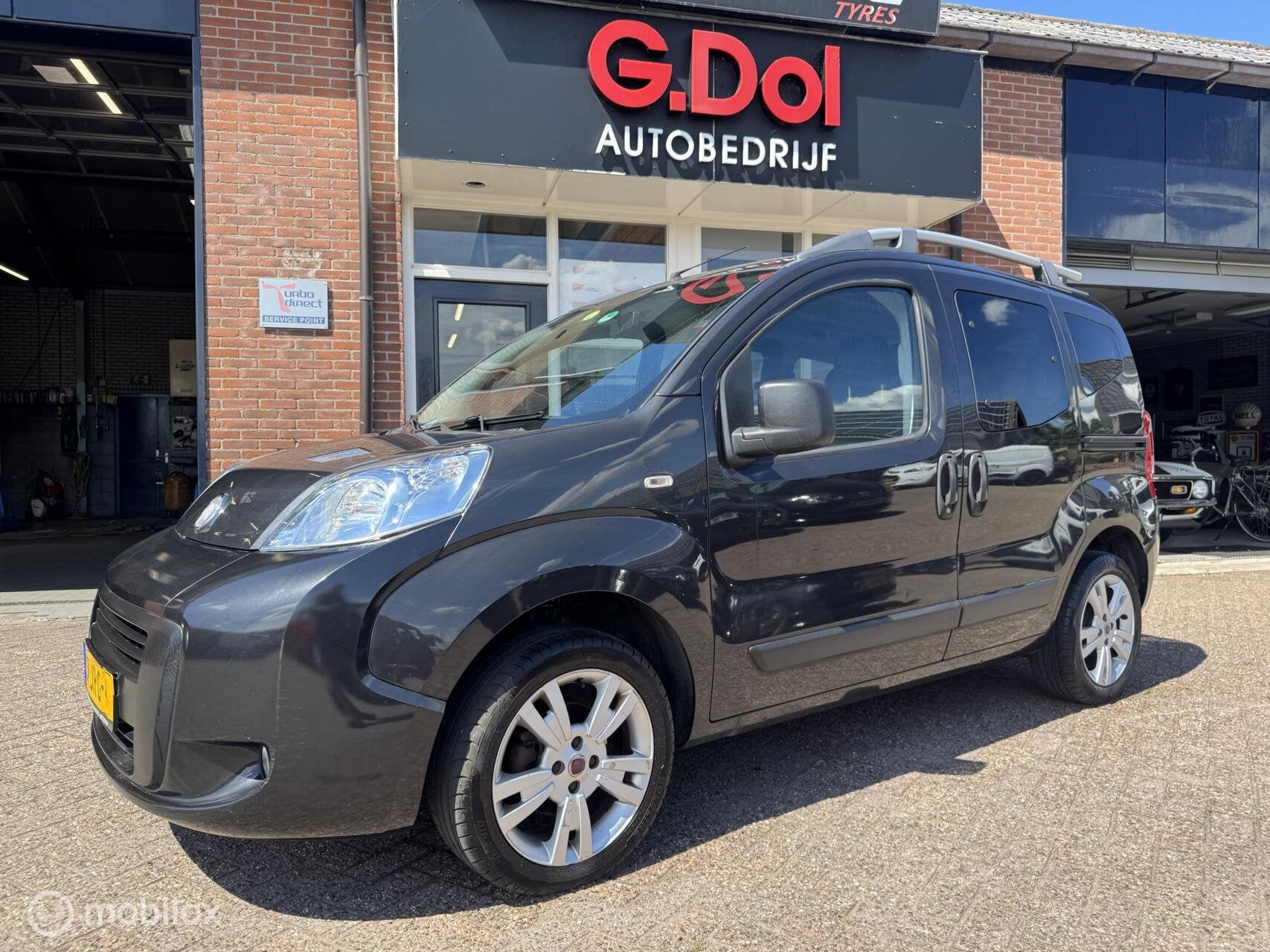 Fiat Qubo 1.4 Active, Auto's, Voorwielaandrijving, 4 cilinders, 400 kg, Zwart