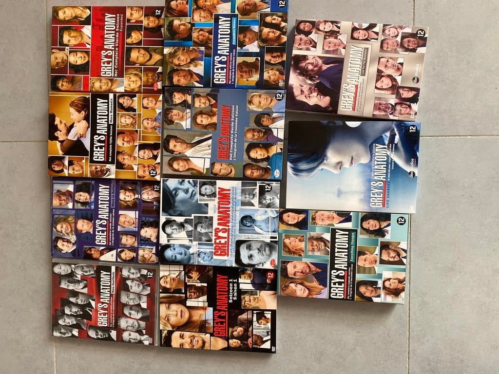 Grey's Anatomy DVD Boxsets - Seizoenen 1t/m11, Cd's en Dvd's, Dvd's | Tv en Series, Boxset, Drama, Ophalen of Verzenden, Zo goed als nieuw