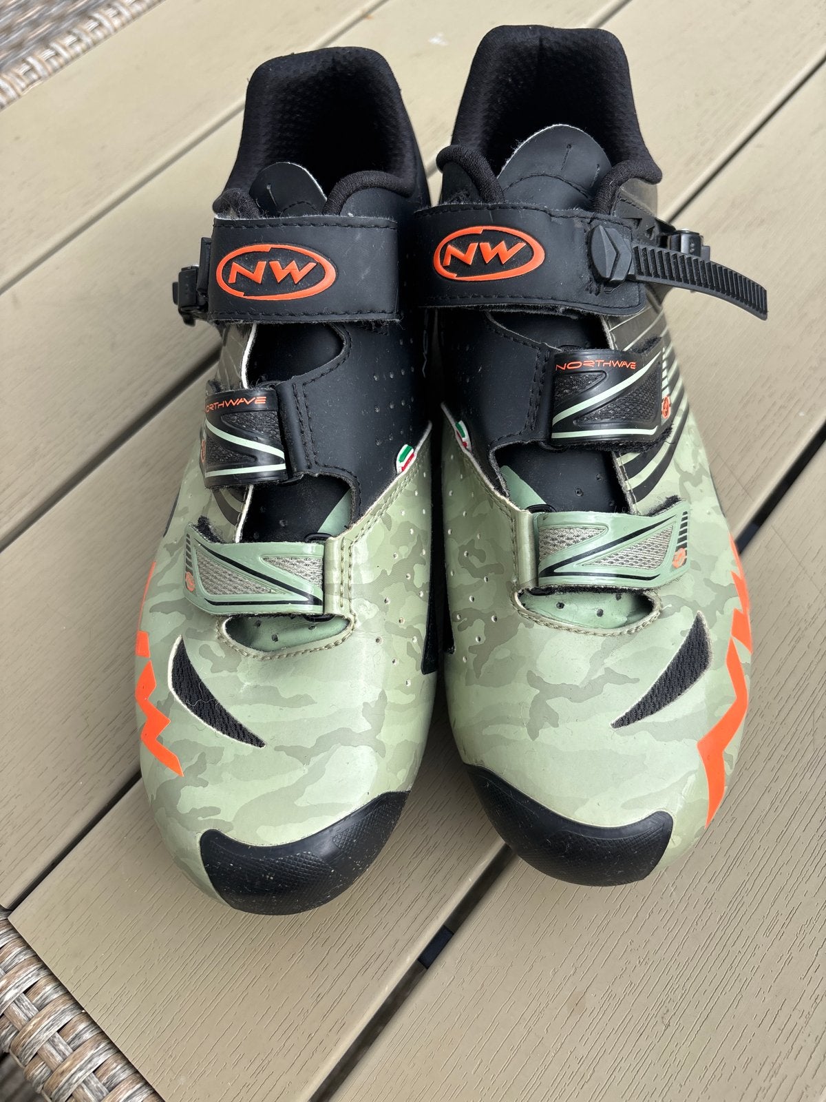 Northwave fietsschoenen - Maat 45 - Camouflage, Ophalen of Verzenden, Gebruikt