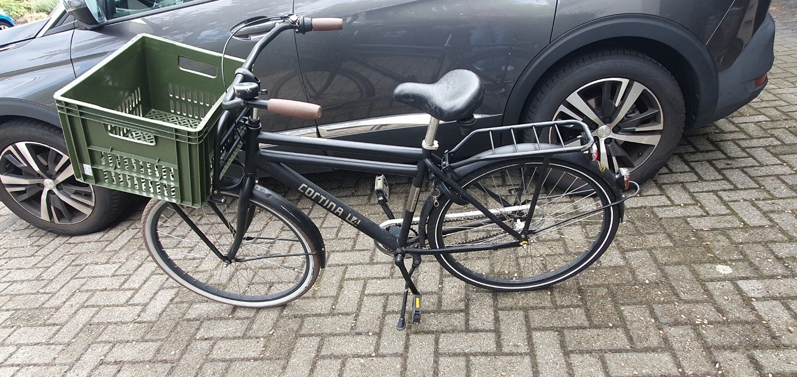 cortina transport fiets 26 inch, Fietsen en Brommers, Elektrische fietsen, 47 tot 51 cm, Ophalen, Gebruikt, Overige merken