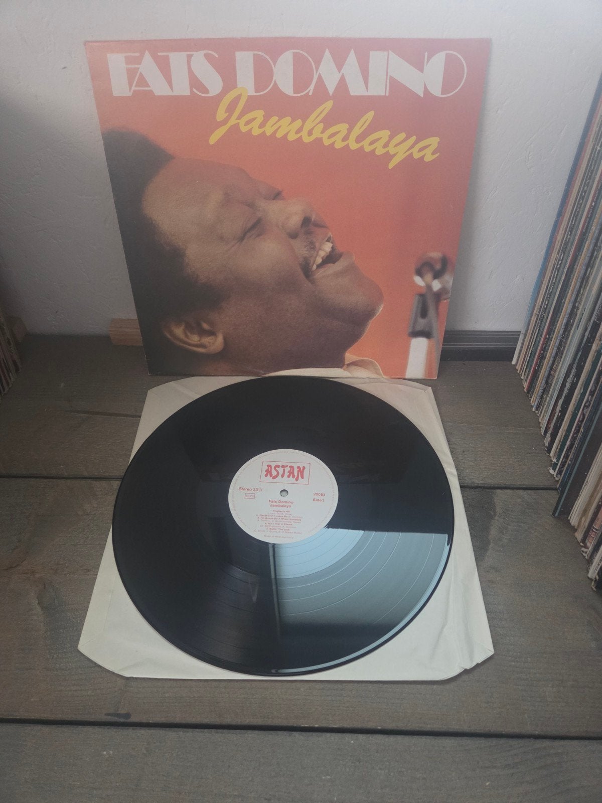 Fats Domino - Jambalaya LP (Pop, Rock & Roll), LP, Gebruikt, Pop, Ophalen of Verzenden