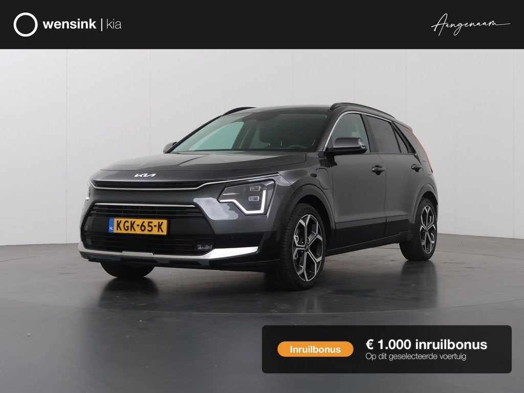 Kia Niro 1.6 GDi PHEV DynamicPlusLine Edition | 18” lichtm, Auto's, Kia, Gebruikt, Euro 6, Plug-in hybride, Bedrijf