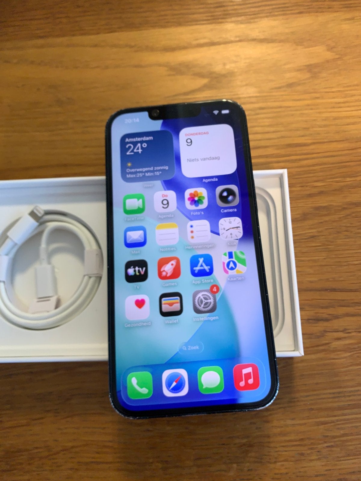 Iphone 14.  128 gb, 128 GB, Zwart, Ophalen of Verzenden, Zo goed als nieuw