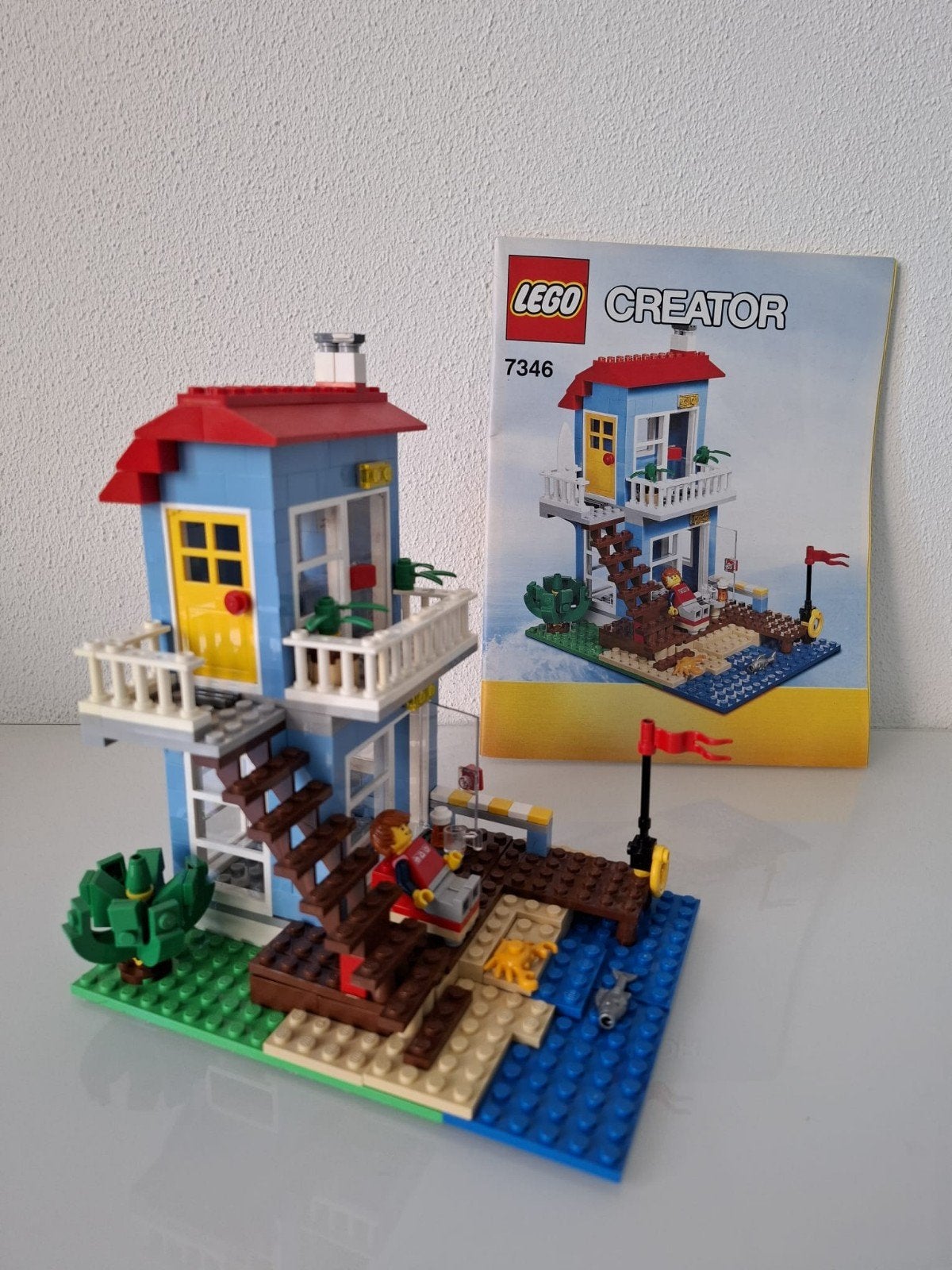 LEGO Creator 7346 Huis aan zee, Gebruikt, Lego, Ophalen of Verzenden, Inclusief minifiguren