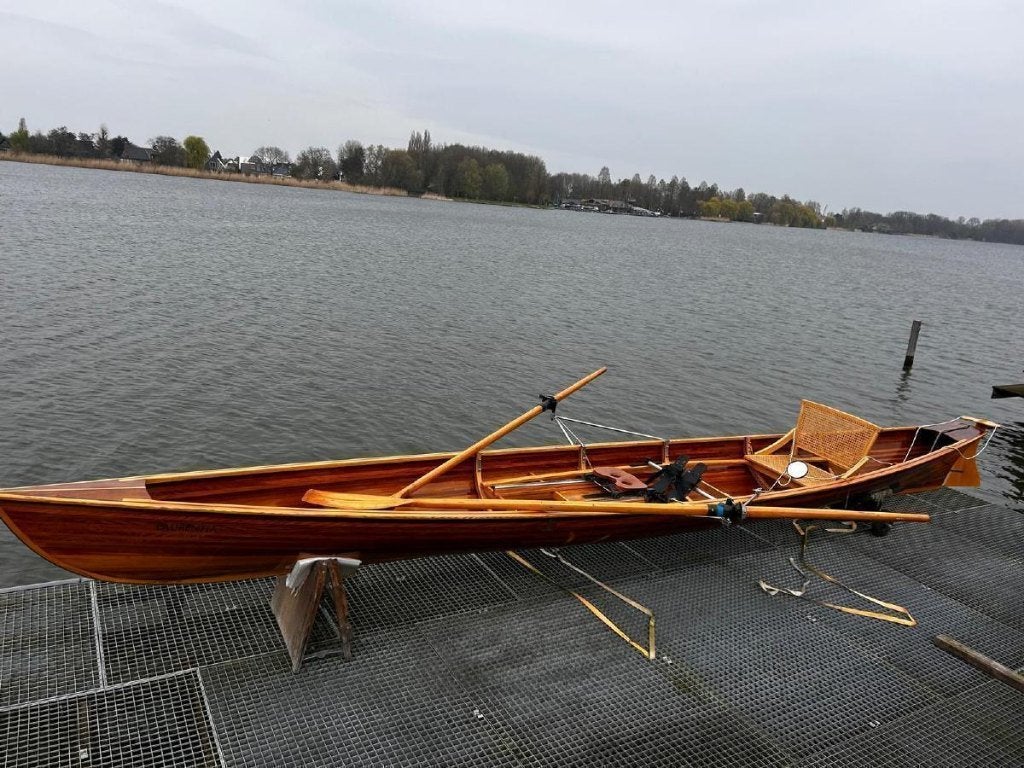 Klassiek model houten Single wherry met toebehoren, Ophalen, Zo goed als nieuw, Twee personen, Overige typen