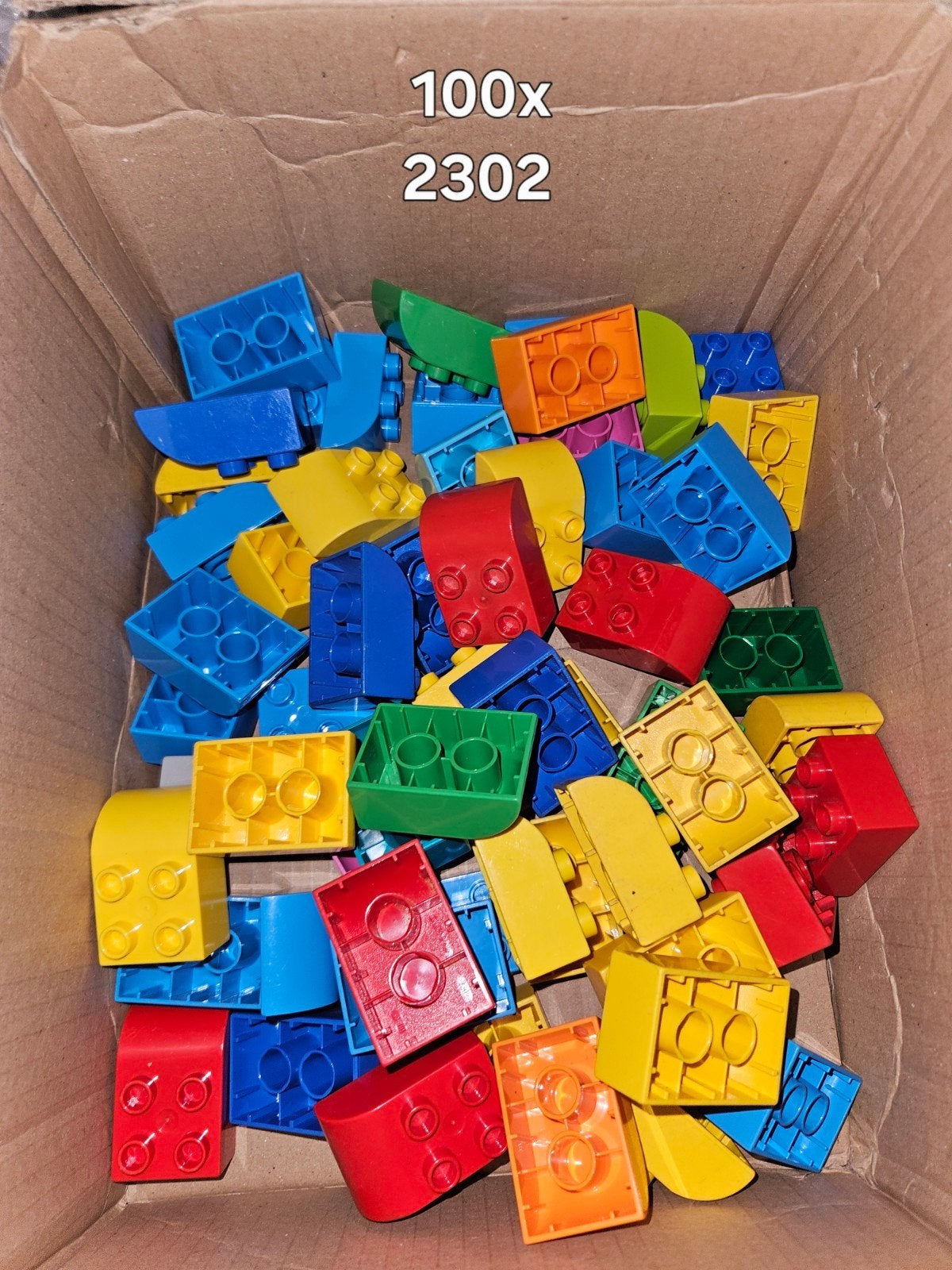 Duplo 2302 blokjes 2x3 afgerond, Ophalen of Verzenden, Duplo