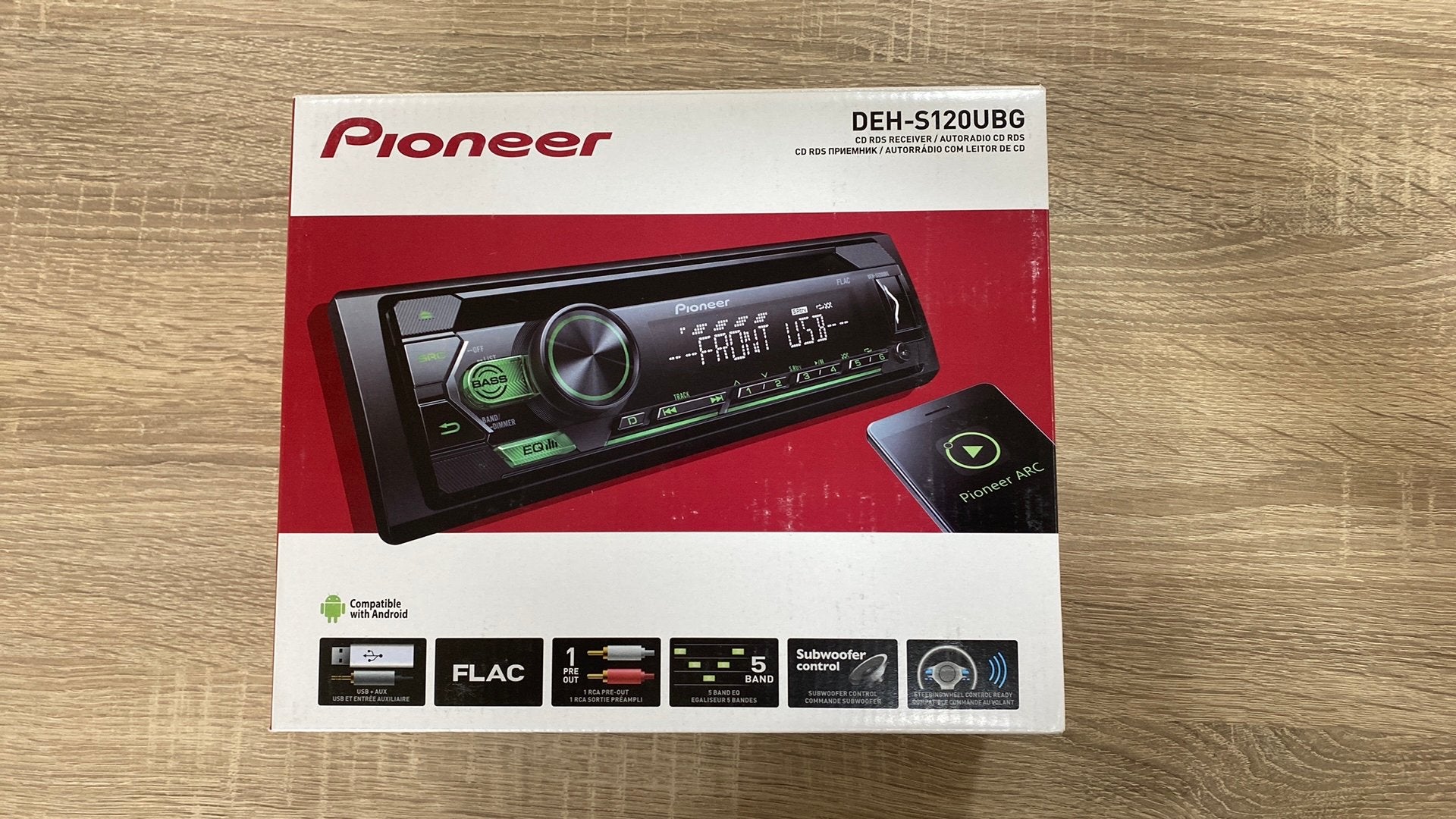 Pioneer DEH-S120UBG Autoradio CD-ontvanger, Auto diversen, Autoradio's, Ophalen, Nieuw