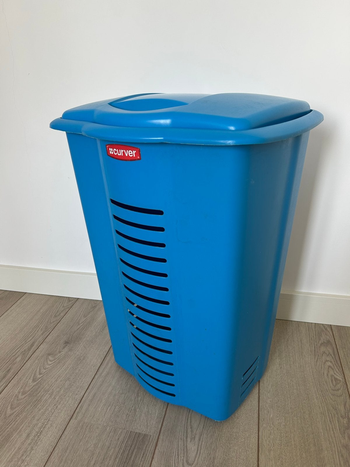 Curver wasmand blauw - 63x36x43 cm, Ophalen, Gebruikt, Blauw, Overige merken