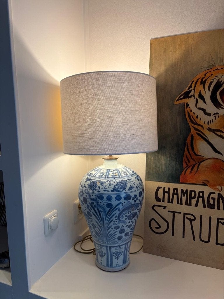Schemerlamp voet en kap, Nieuw, E27 (groot), 70 cm, Ophalen