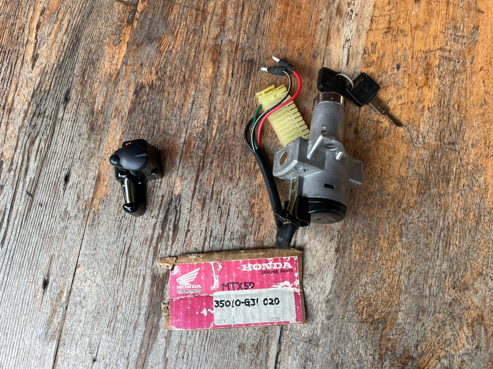 Honda MTX slotenset NOS, Ophalen of Verzenden, Honda, Honda, Honda