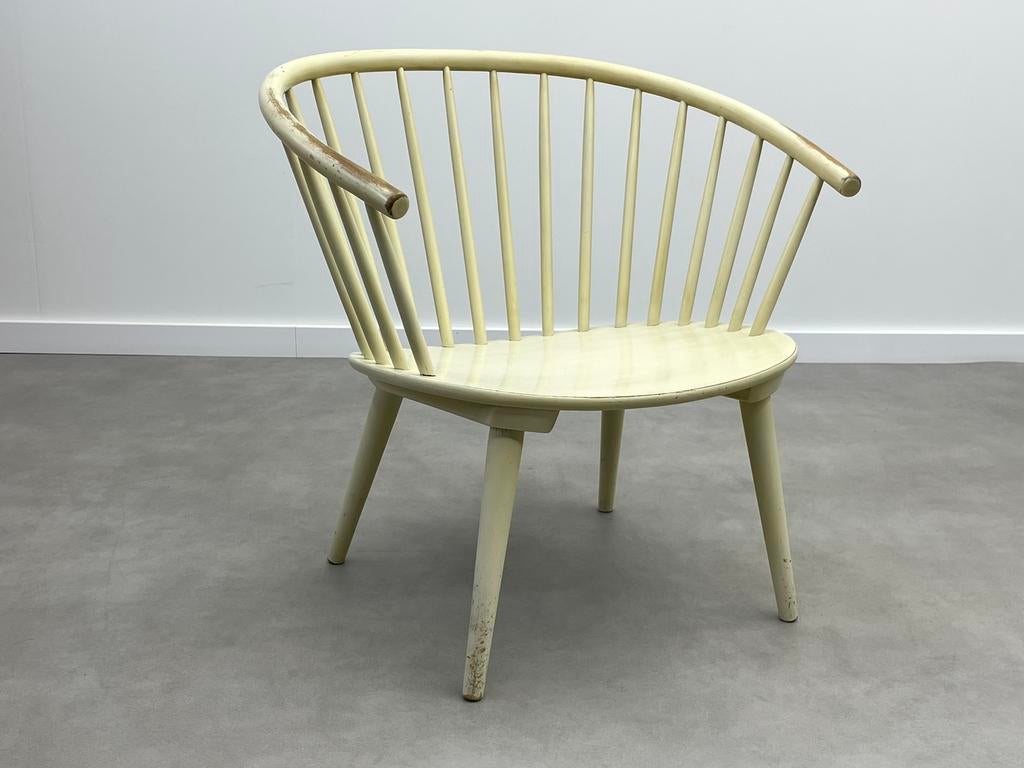 Gillis Lundgren voor  Ikea  vintage fauteuil jaren 60, Ophalen of Verzenden, Zo goed als nieuw, Vijf, Zes of meer stoelen