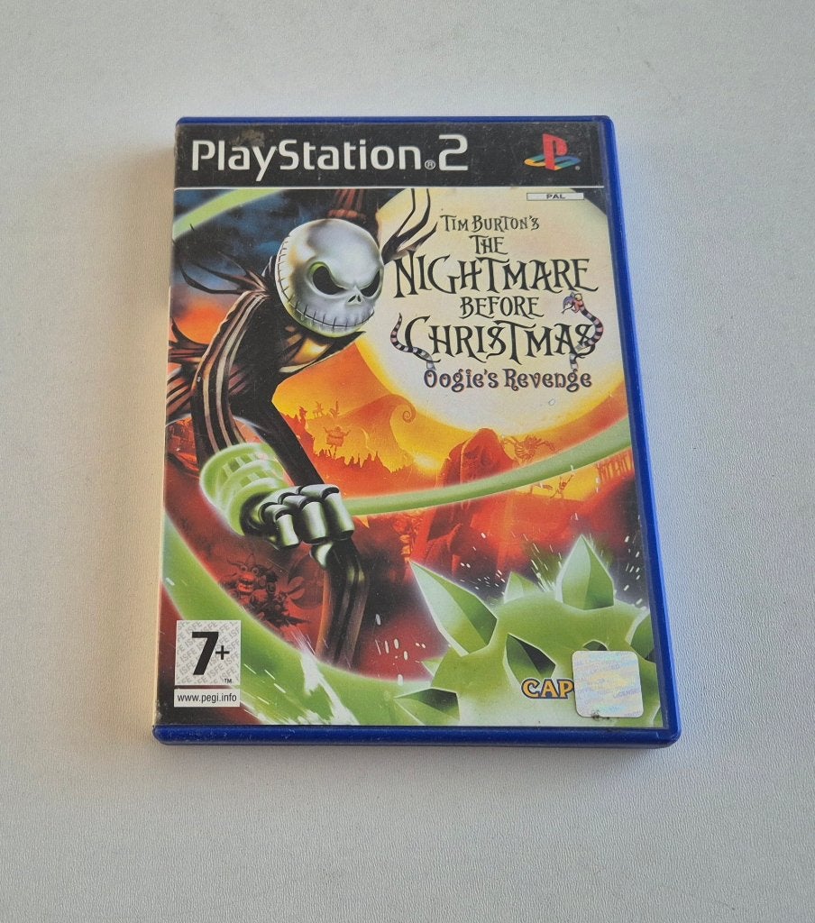 Nightmare Before Christmas Oogie's Revenge PlayStation 2 PS2, Avontuur en Actie, Gebruikt, 1 speler, Ophalen of Verzenden