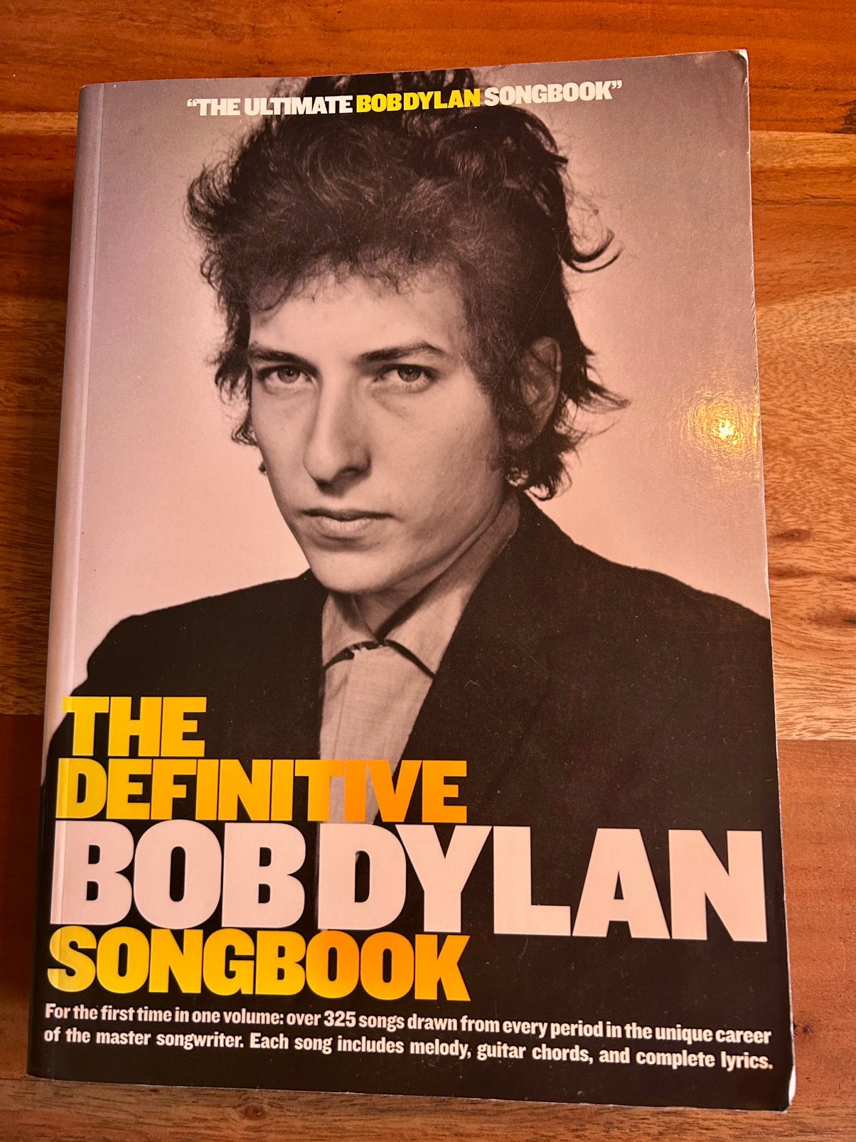 The definitive Bob Dylan Songbook - Guitar chords - Lyrics, Gitaar, Les of Cursus, Ophalen of Verzenden, Zo goed als nieuw