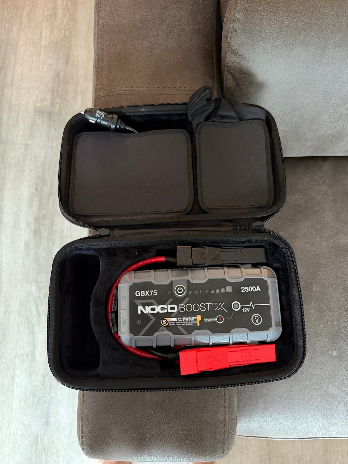 Noco GBX75 Jumpstarter - ZGAN met tas, Ophalen of Verzenden, Zo goed als nieuw