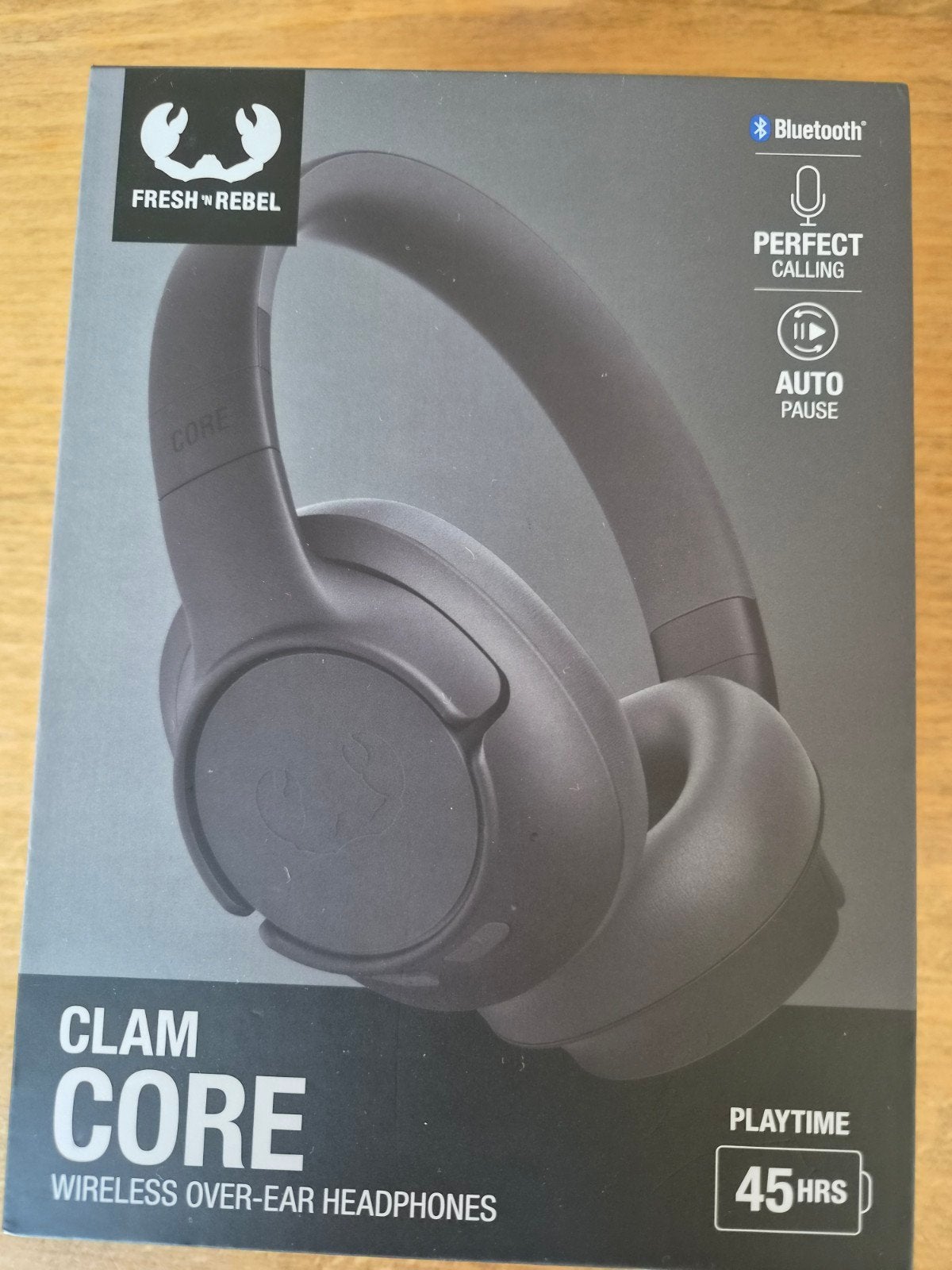 Fresh 'n Rebel Clam Core Draadloze Over-ear Koptelefoon, Ophalen of Verzenden, Zo goed als nieuw, Overige merken