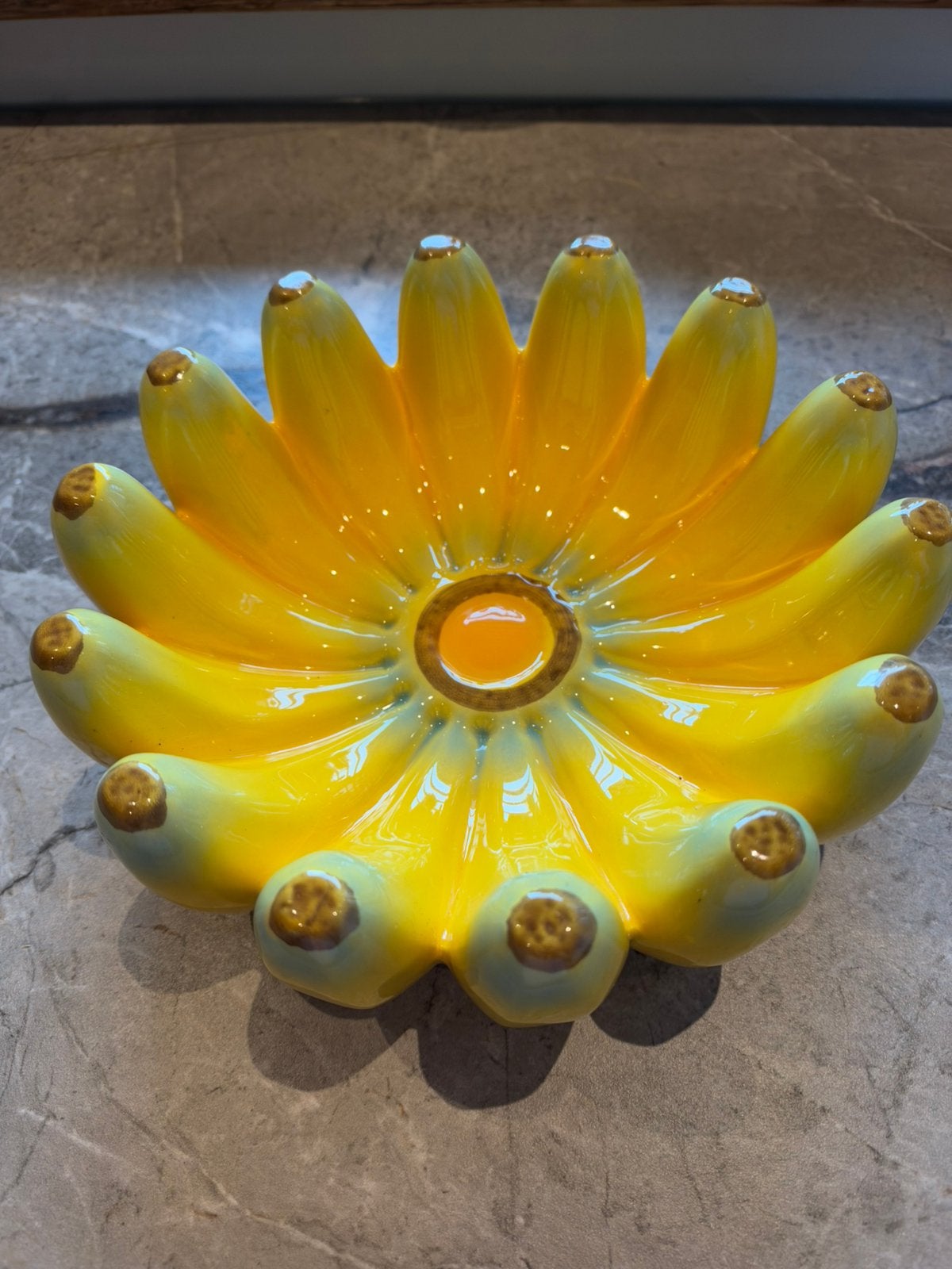 Fruitschaal bananen, Ophalen of Verzenden, Zo goed als nieuw, Rond
