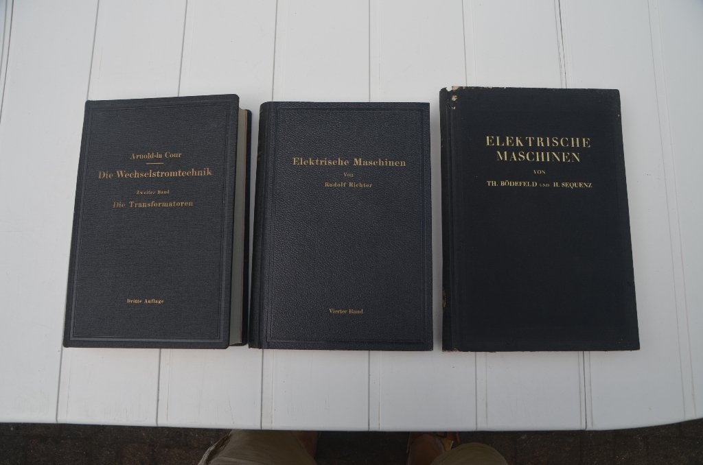 Elektromechanica naslagwerken (Duitstalig), Gelezen, Diverse auteurs, Ophalen of Verzenden, WO
