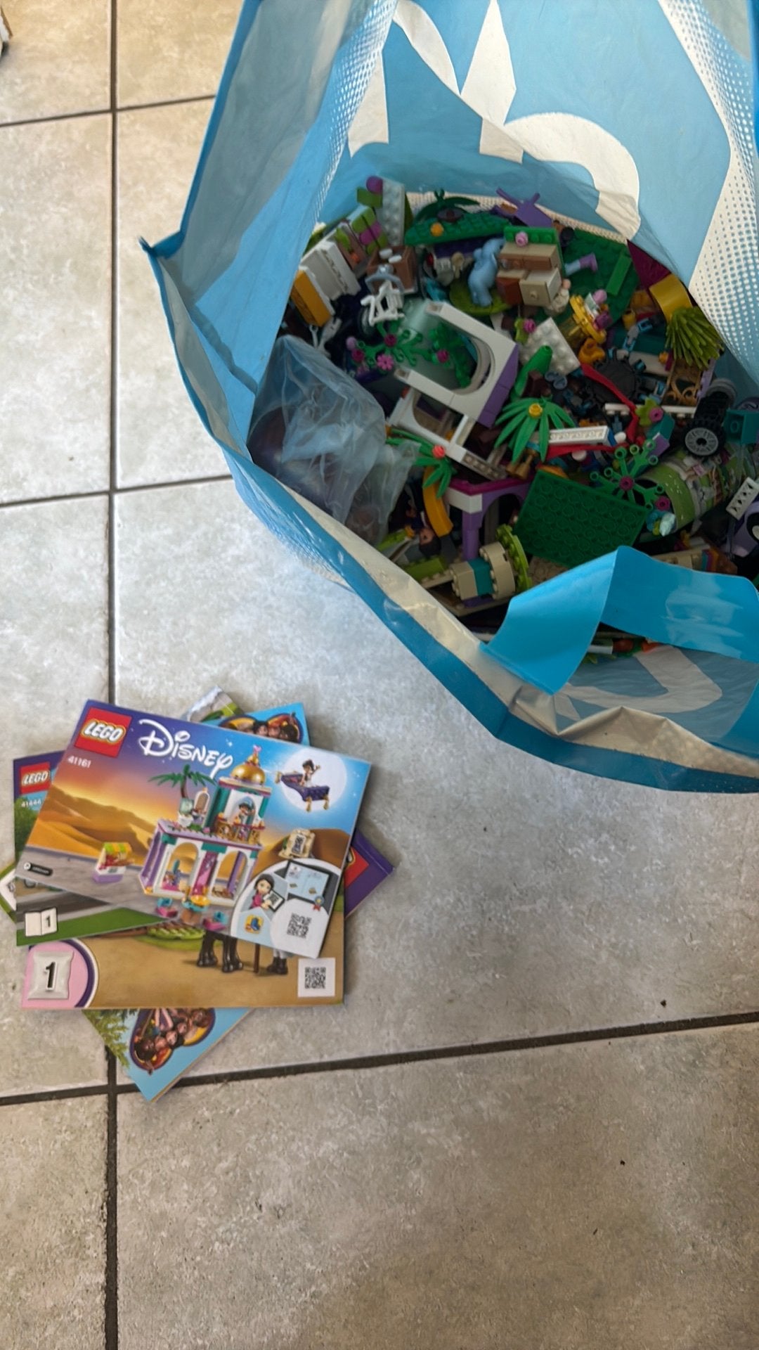 Zak met legofriends voor de bouwliefhebbers, Ophalen, Zo goed als nieuw, Overige merken