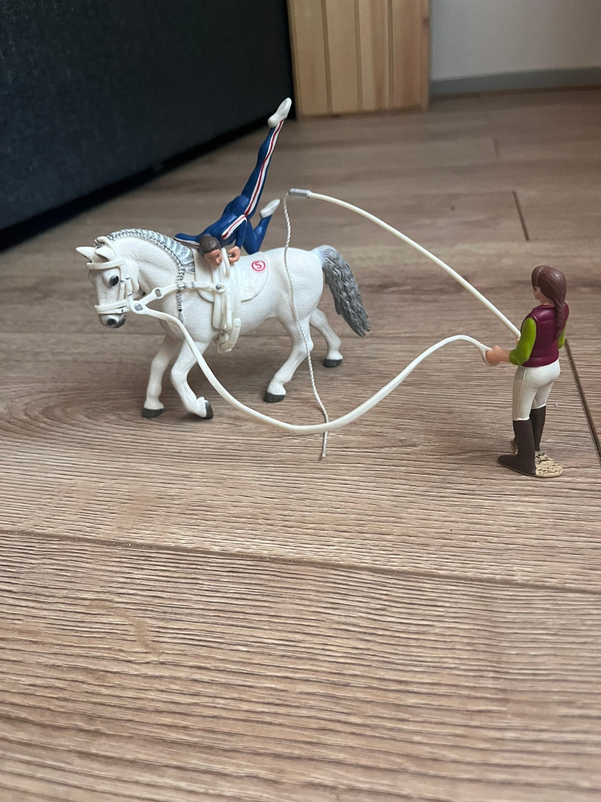 Schleich voltige set, Ophalen of Verzenden, Zo goed als nieuw