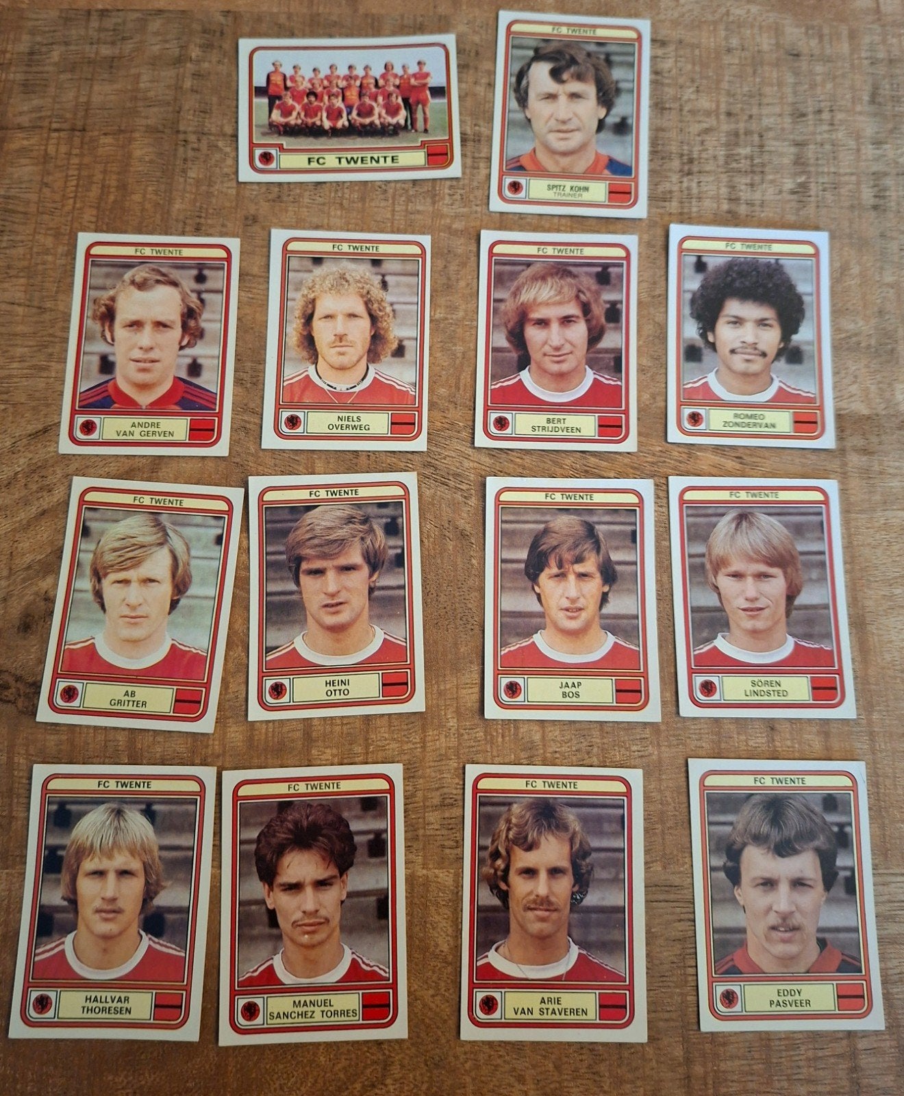 FC Twente Panini Voetbal 1980, Ophalen of Verzenden, Zo goed als nieuw, F.C. Twente, Poster, Plaatje of Sticker