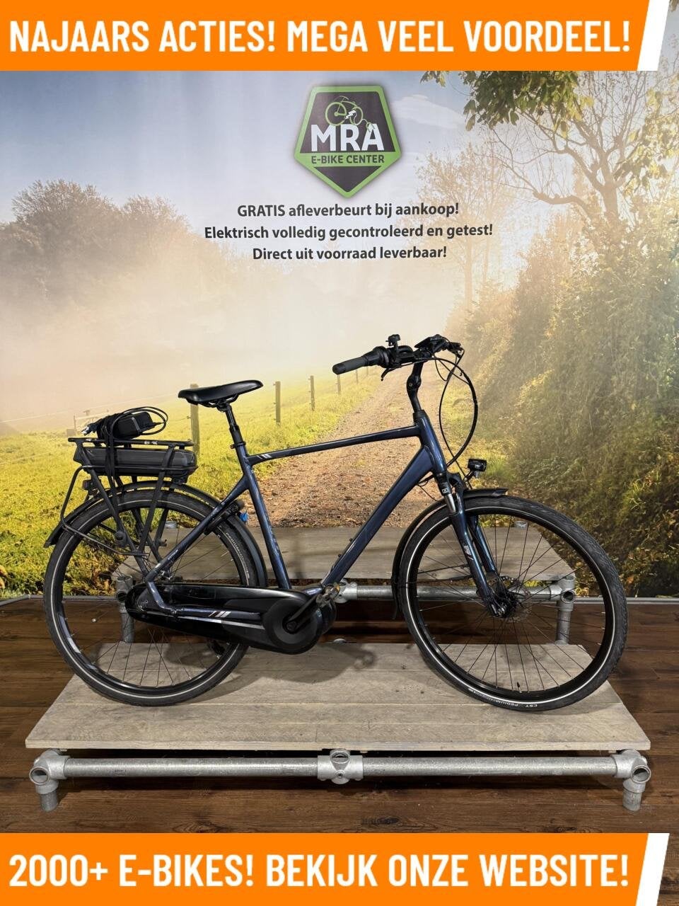 Giant Entour elektrische fiets met middenmotor ebike!, Zo goed als nieuw, 50 km per accu of meer, Giant