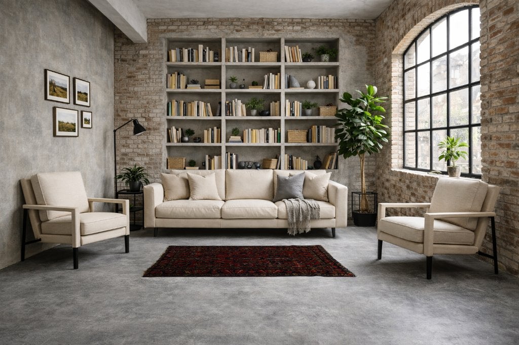 Perzisch tapijt - USA Sarouk - 135 x 103 cm - Handgeknoopt, -, Verzenden, -, -