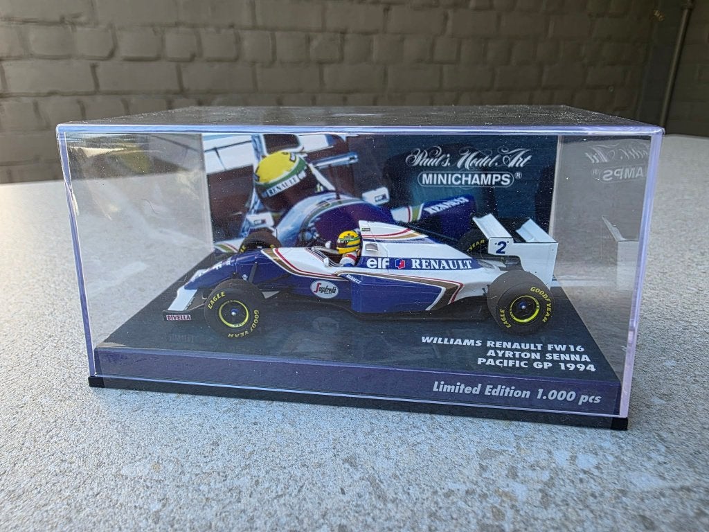 1/43 A.Senna Williams Renault FW16 1994 L.E. * NIEUW *, Ophalen of Verzenden, Nieuw, Formule 1
