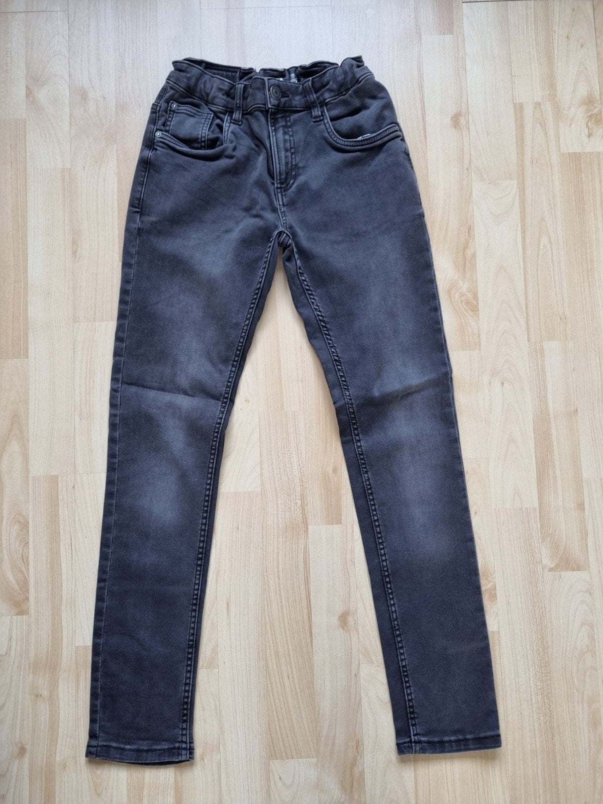 Skinny spijkerbroek van C&A - maat 164, Kinderen en Baby's, Broek, Gebruikt, C&A, Ophalen of Verzenden