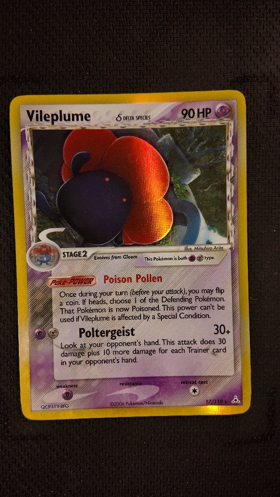 Vileplume δ 2 17 Holon Phantoms | Pokemon kaart, Ophalen, Zo goed als nieuw, Losse kaart, Foil