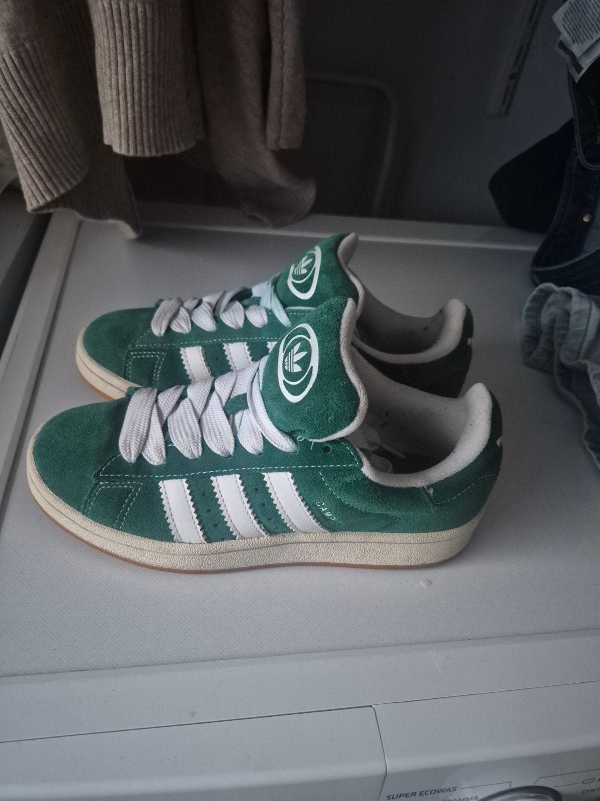 Adidas Campus sneakers - Groen - Maat 38, Adidas, Ophalen of Verzenden, Groen, Sneakers of Gympen