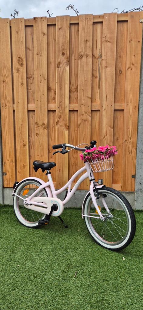 Alpina Ocean 18 inch Meisjesfiets, Fietsen en Brommers, Fietsen | Meisjes, Ophalen, Zo goed als nieuw, 18 inch, Handrem