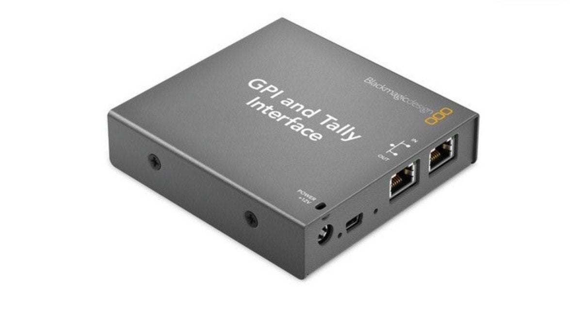 Blackmagic GPI en Tally Interface voor ATEM Switchers, Ophalen of Verzenden, Zo goed als nieuw