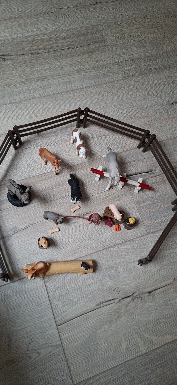 Schleich farmworld adventskalender, Ophalen of Verzenden, Zo goed als nieuw, Losse onderdelen, Overige typen