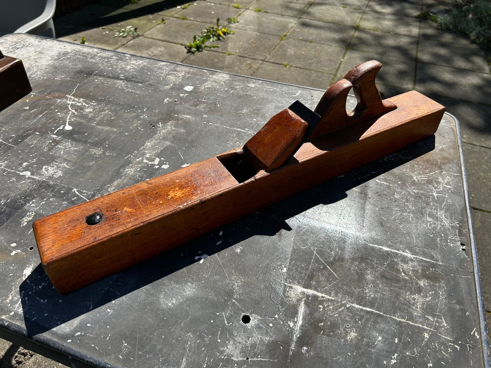 Rapier Houten Blokschaaf, Ophalen