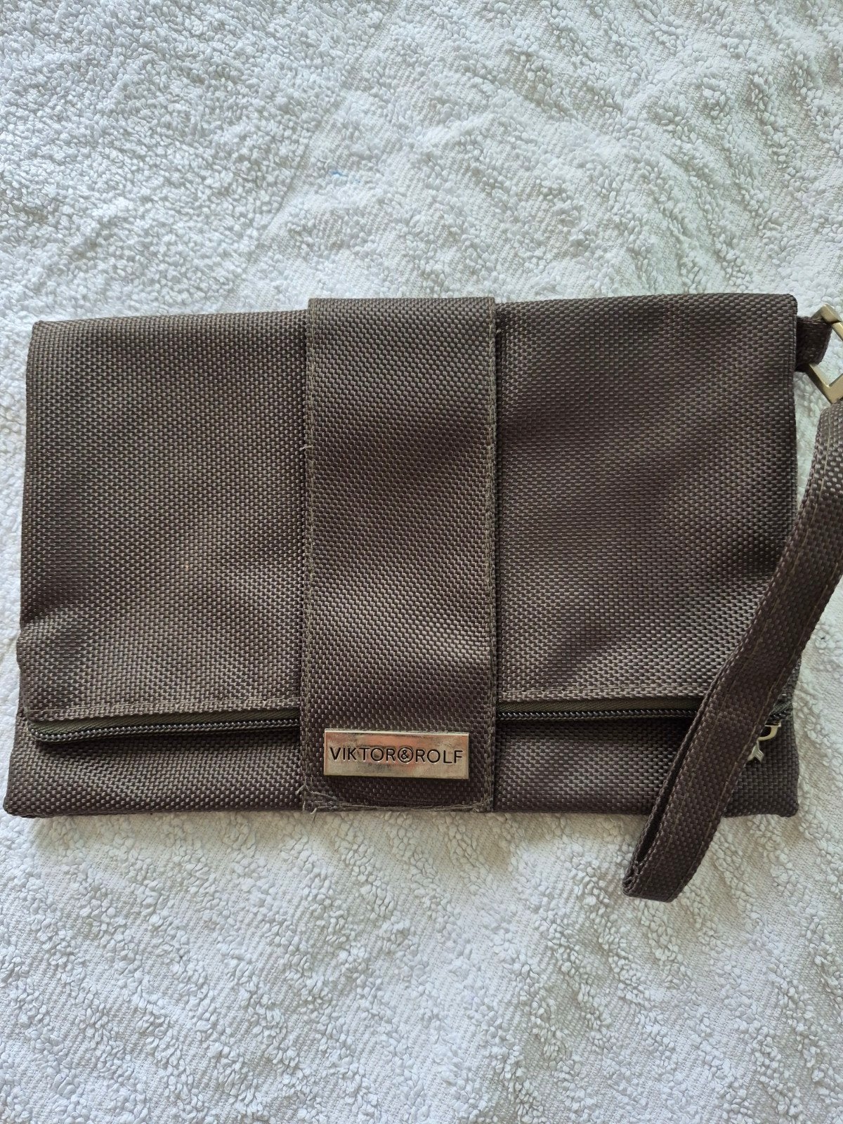 VIKTOR&ROLF Tasje - Khaki Kleur - Zeer Goede Staat, Ophalen of Verzenden