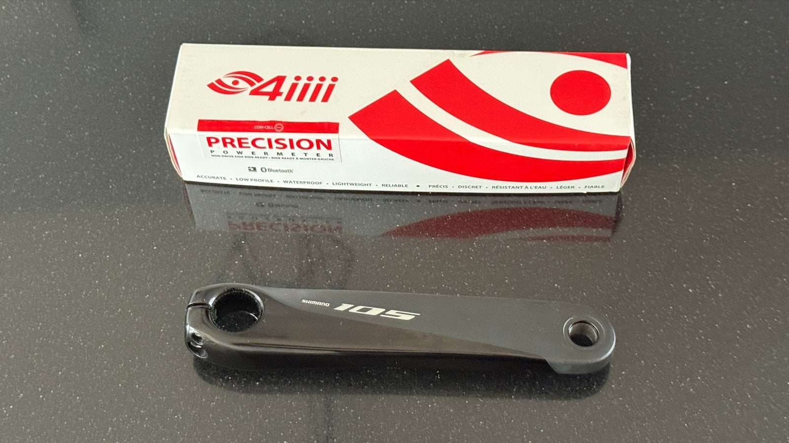 4iiii Powermeter 105 R7000 175mm, Crankstel of Pedalen, Ophalen of Verzenden, Zo goed als nieuw, Aluminium