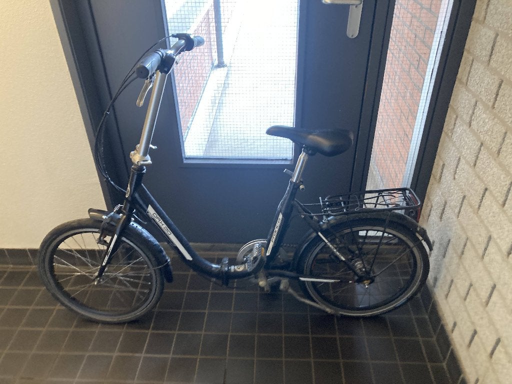 Opvouwbare fiets - Met versnellingen, Fietsen en Brommers, Fietsen | Vouwfietsen, 20 inch of meer, Gebruikt, Versnellingen, Totaal opvouwbaar